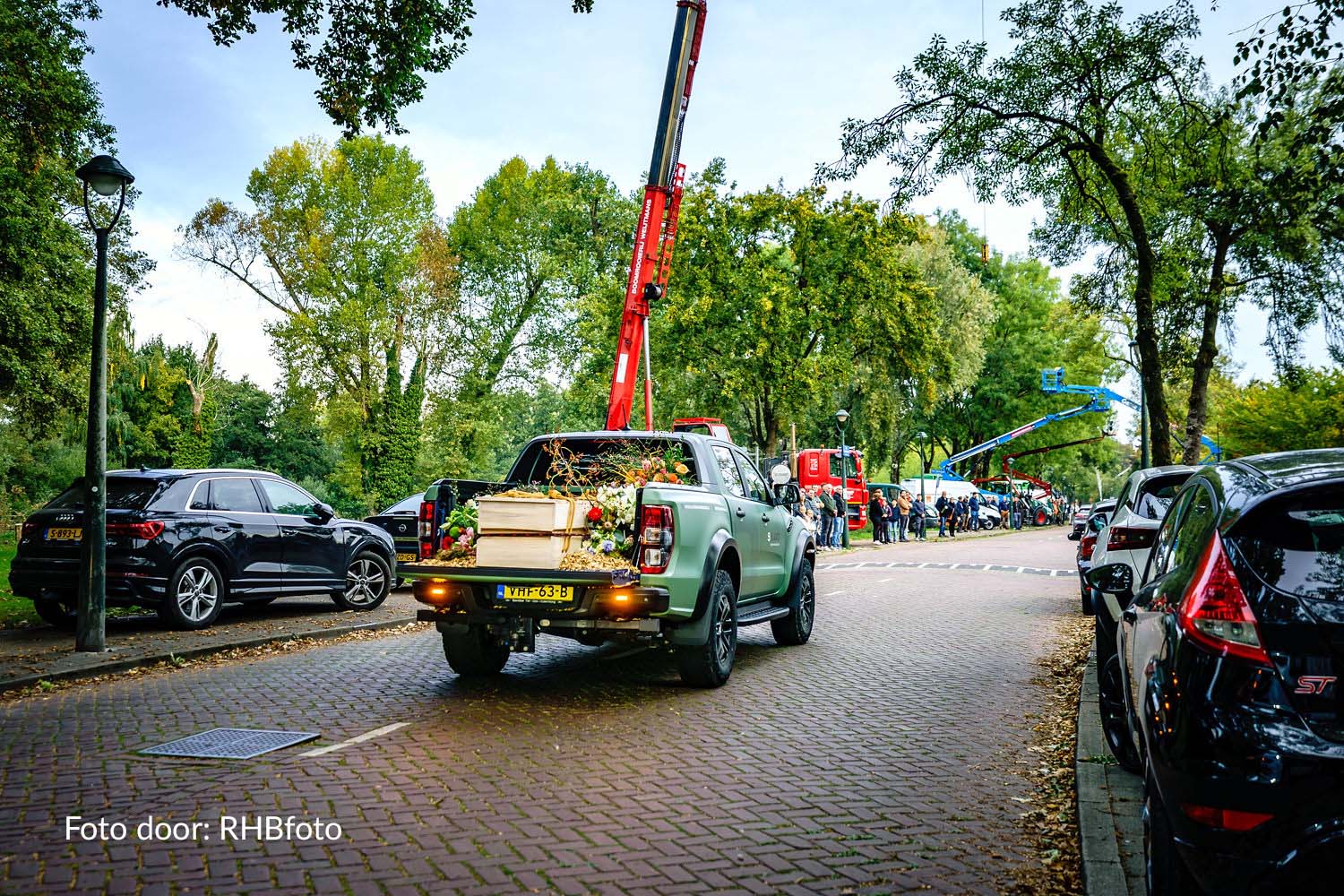 Een afscheid helemaal in het groen